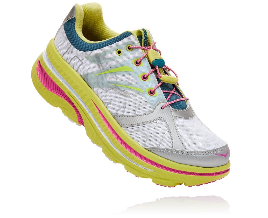 Pantofi De Mers Hoka One One Ov X Hoka Bondi B Dama - Verzi Deschis / Roz | Romania CTHU83604